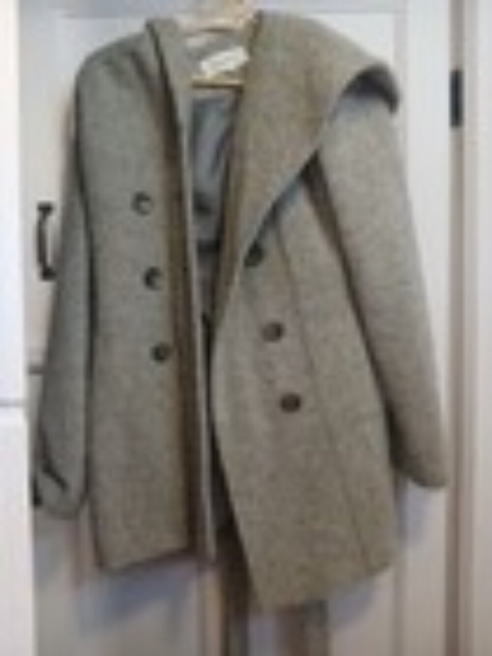Calvin klein Womens 10 Gray Coat